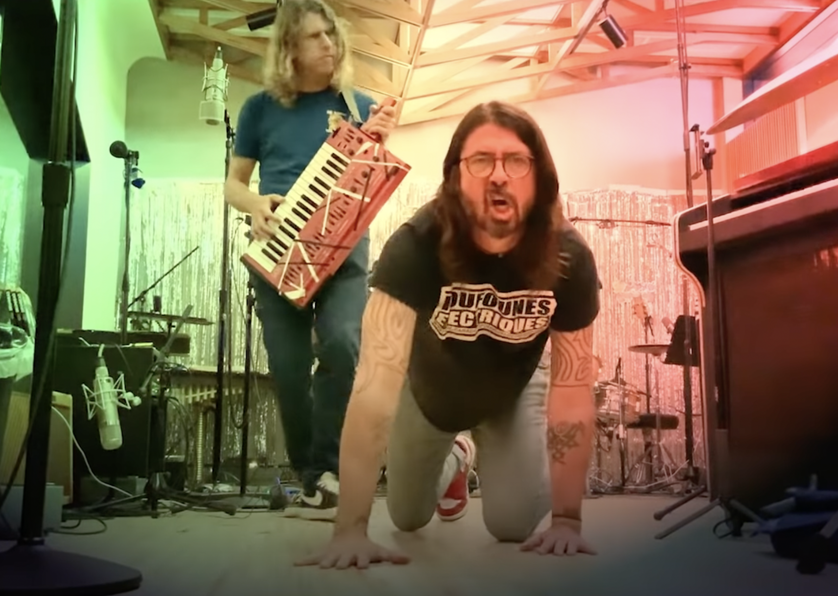 Dave Grohl & Greg Kurstin Cover Van Halen's "Jump," Celebrating David Lee Roth, One of the Hardest Rocking Jews, on the Fourth Night of Hannukah