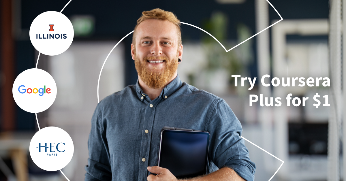 Get Unlimited Access to 3,000+ Courses for $1: Sign Up for Coursera's Black Friday Special (Available Until December 4)